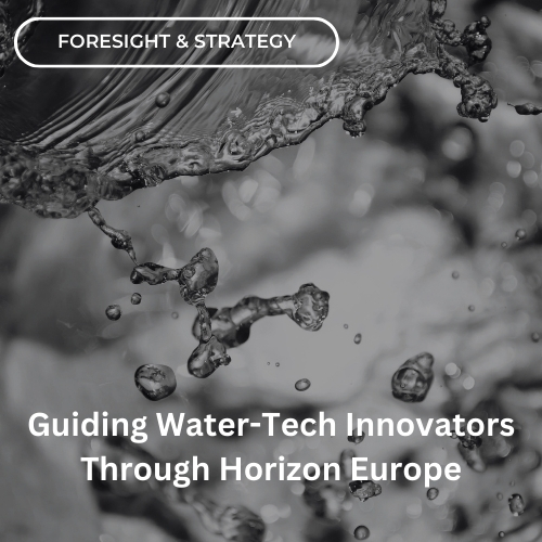 Guiding Water-Tech Innovators Through Horizon Europe